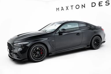 Накладки на пороги Street Pro + Flaps Maxton Mercedes-AMG CLE 53 C236 / 53 Aero C236 - фото My Tuning Lab