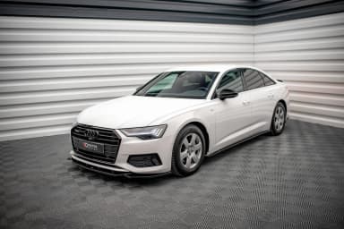Накладки на пороги Maxton Audi A6 C8 - фото My Tuning Lab