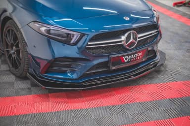 Maxton Design Передній сплітер V.3 Mercedes A35 AMG Aero W177 - фото My Tuning Lab