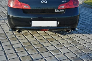 Задні сплітери boczne Maxton Infiniti G37 Sedan (чорний глянець) - фото My Tuning Lab