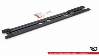 Накладки на пороги V.2 Seat Leon FR ST / Hatchback Mk4 / Maxton Cupra Leon ST / Hatchback Mk1 / Mk1 Facelift - фото My Tuning Lab
