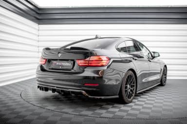 Задній сплітер (Z Dyfuzorem) Maxton BMW 4 Gran Coupe F36 - фото My Tuning Lab