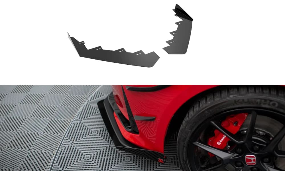 Front Flaps Maxton Honda Civic Type-R Mk 11 - фото My Tuning Lab
