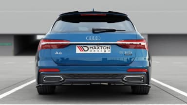 Задній сплітер (Z Dyfuzorem) Maxton Audi A6 S-Line C8 - фото My Tuning Lab