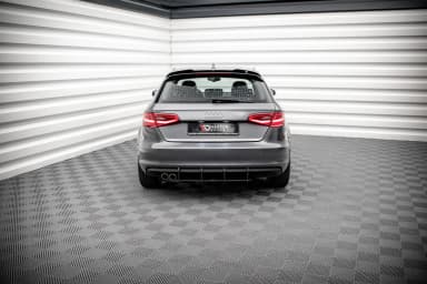 Задній дифузор Street Pro Maxton Audi A3 Sportback 8V - фото My Tuning Lab
