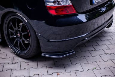 Задні сплітери boczne Maxton Honda Civic EP3 (MK7) Type-R/S рестайлінг (чорний глянець) - фото My Tuning Lab