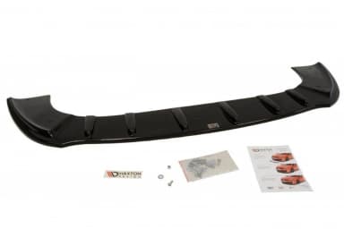 Передній сплітер Maxton Seat Leon I (do zderzaka Seat Sport) (чорний глянець) - фото My Tuning Lab