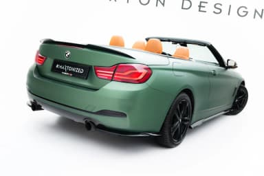 Задні сплітери Boczne Maxton BMW 4 Cabrio / Coupe F33 / F32 - фото My Tuning Lab