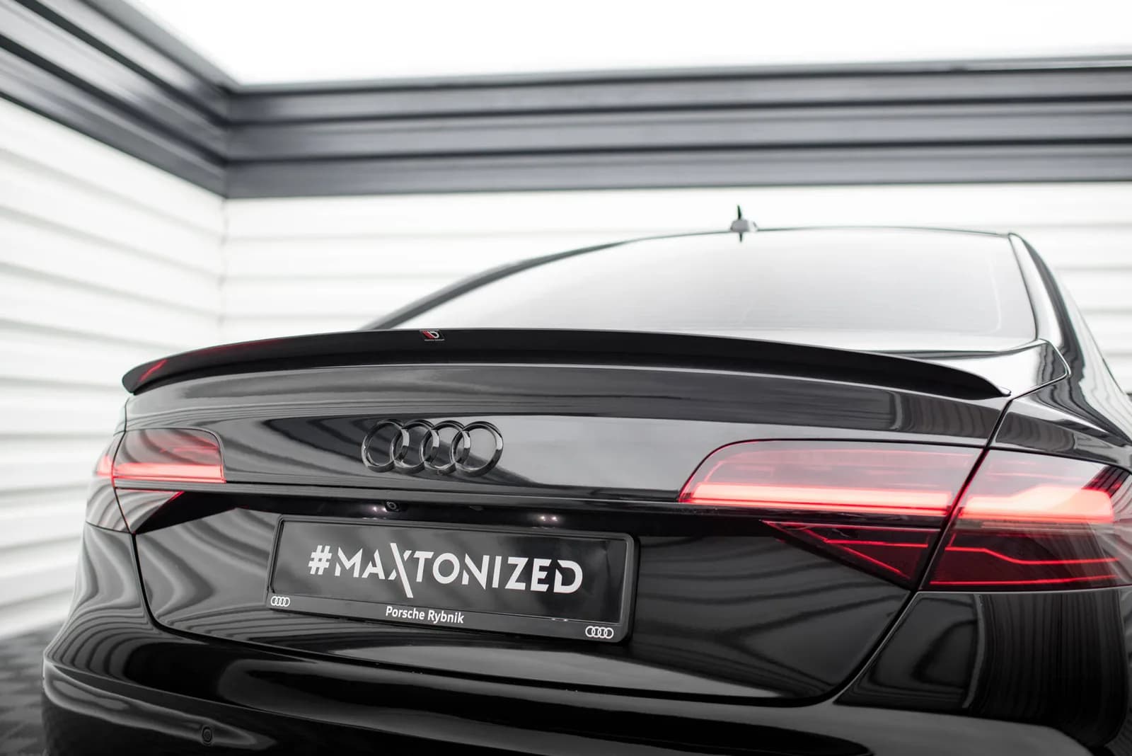 Спойлер Maxton Audi A8 D4 - фото My Tuning Lab