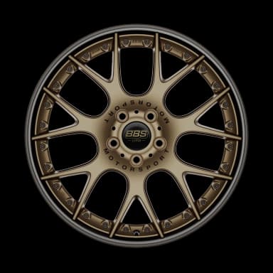 Легкосплавний диск 20" BBS CH-R 2 20x8,5 ET32 5x120 бронза сатиновий - фото My Tuning Lab