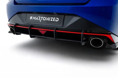 Задній дифузор Street Pro Maxton Hyundai Elantra N Mk7 - фото My Tuning Lab