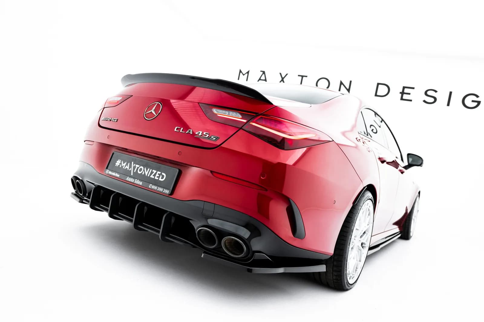 Задній дифузор Street Pro Maxton Mercedes-AMG CLA 35 / 45 Aero C118 - фото My Tuning Lab