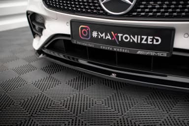 Передній сплітер V.1 Maxton Mercedes-Benz E-Class W213 Coupe Facelift (C238 Facelift) / Cabriolet (A238 Facelift) AMG-Line / 53 AMG - фото My Tuning Lab