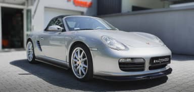 Накладки на пороги Maxton Porsche Boxster 987 - фото My Tuning Lab