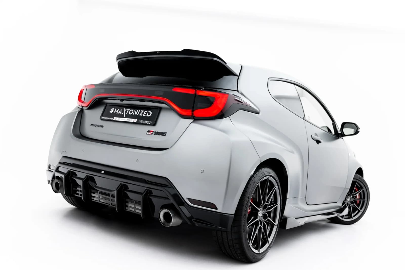 Задня накладка Maxton Toyota GR Yaris Mk4 Facelift - фото My Tuning Lab