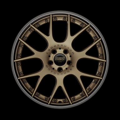 Легкосплавний диск 20" BBS CH-R 2 20x9 ET25 5x120 бронза сатиновий - фото My Tuning Lab