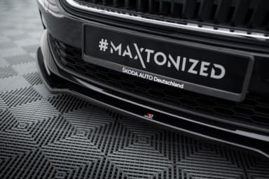 Передній сплітер V.2 Maxton Skoda Scala - фото My Tuning Lab