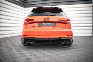 Задня накладка V.2 Maxton Audi RS3 Sportback 8V Facelift - фото My Tuning Lab