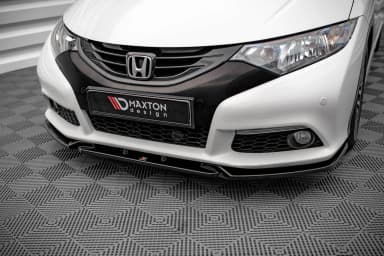 Передній сплітер V.2 Maxton Honda Civic Mk9 - фото My Tuning Lab