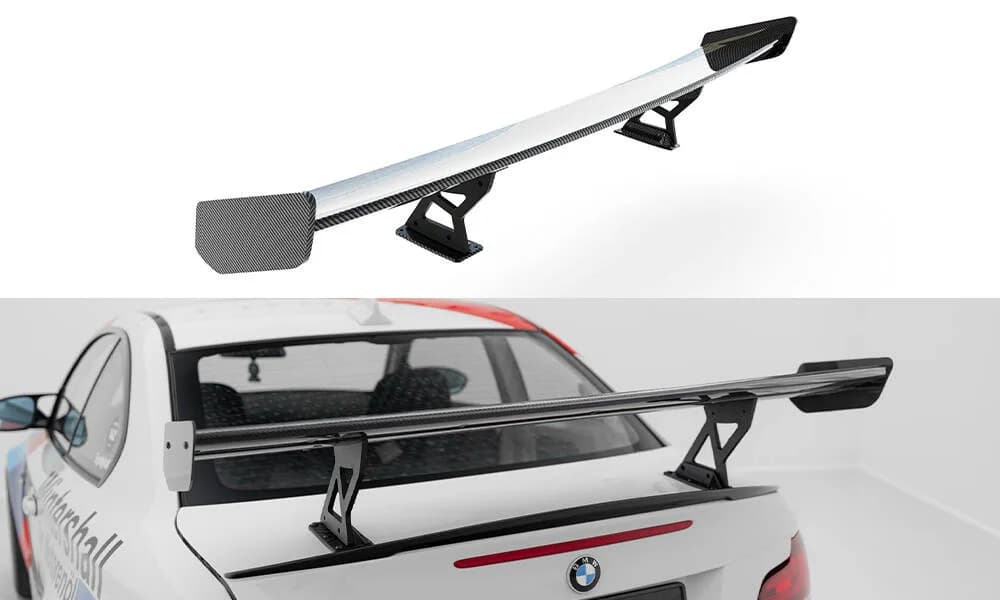 Karbonowy Spoiler Z Wewnętrznymi Wspornikami V.1 Maxton BMW 1 M E82 - фото My Tuning Lab