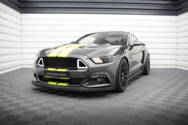 Передній сплітер Street Pro Maxton Ford Mustang GT Mk6 - фото My Tuning Lab