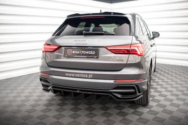 Продовження спойлера Maxton Audi Q3 S-Line F3 - фото My Tuning Lab