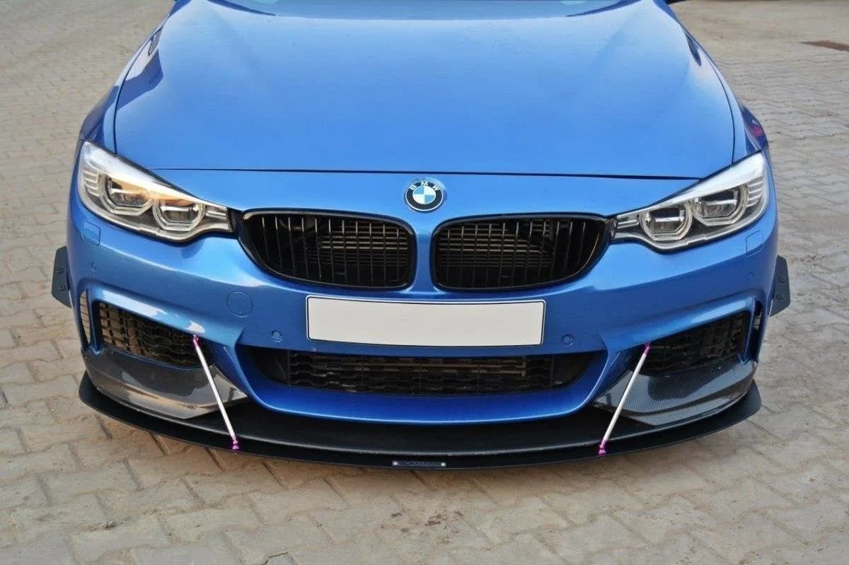Передній сплітер Racing V.3 Maxton BMW 4 Coupe / Gran Coupe / Cabrio M-пакет F32 / F36 / F33 - фото My Tuning Lab