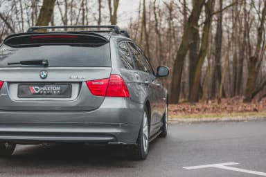 Задні сплітери boczne Maxton BMW 3 E91 Facelift (чорний глянець) - фото My Tuning Lab