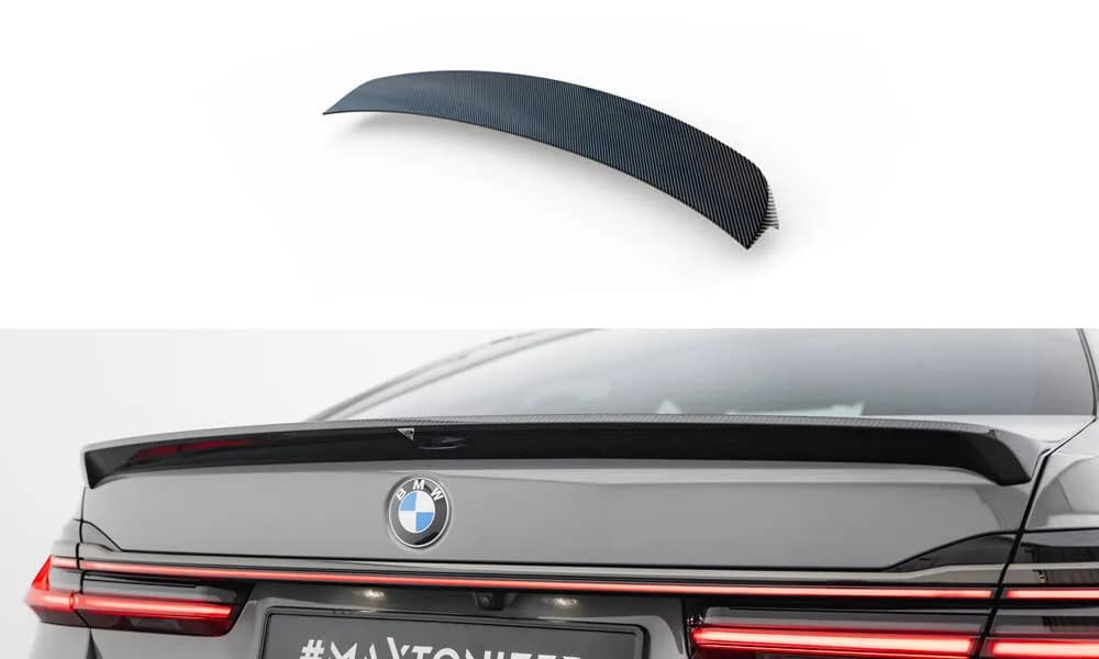 Karbonowy Spoiler Tylnej Klapy Prepreg Maxton BMW 7 G11 / G11 Facelift - фото My Tuning Lab