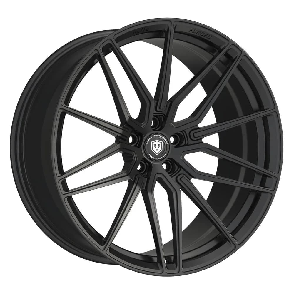Легкосплавний диск 21" Raffa RFS-01 21x10 ET22 5x112 чорний Matt - фото My Tuning Lab