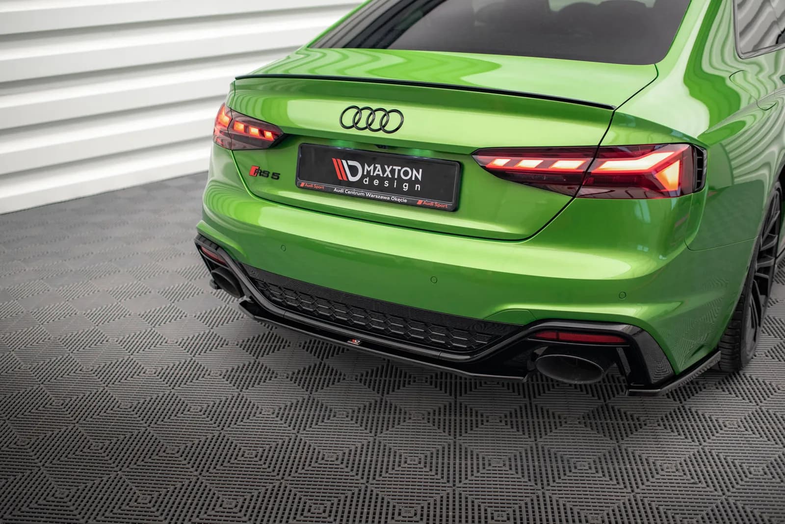 Задній сплітер Maxton Audi RS5 F5 Facelift - фото My Tuning Lab
