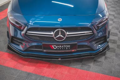 Maxton Design Передній сплітер V.1 Mercedes A35 AMG Aero W177 - фото My Tuning Lab