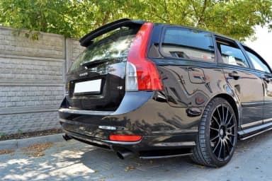 Даховий спойлер Maxton Volvo V50F R-Design (чорний глянець) - фото My Tuning Lab