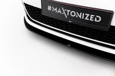 Maxton Design Передній сплітер Street Pro Vw Golf 7 GTI - фото My Tuning Lab