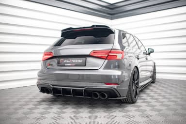Задній дифузор Street Pro Maxton Audi S3 Sportback 8V Facelift - фото My Tuning Lab