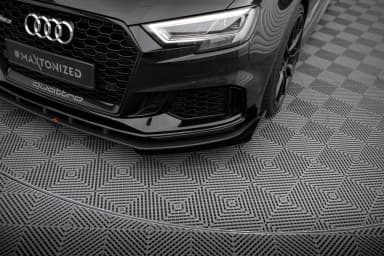 Front Flaps Maxton Audi RS3 Sedan 8V Facelift - фото My Tuning Lab