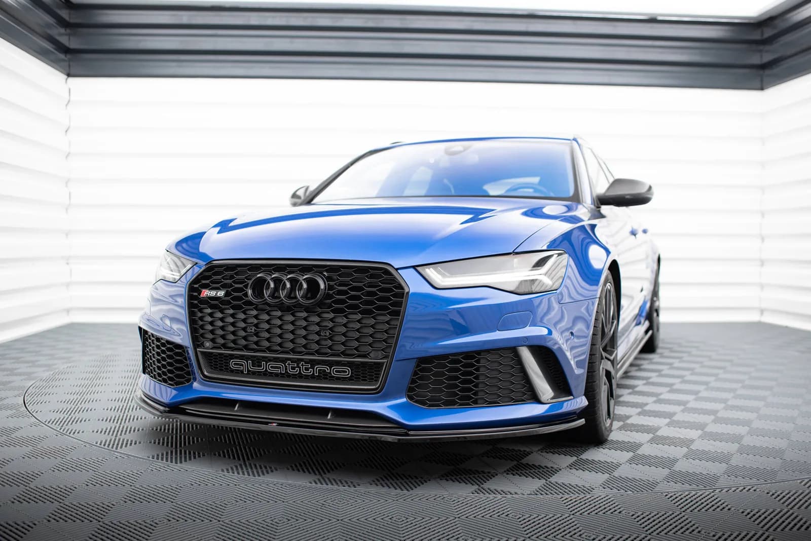 Передній дифузор V.1 Maxton Audi RS6 C7 / C7 Facelift - фото My Tuning Lab