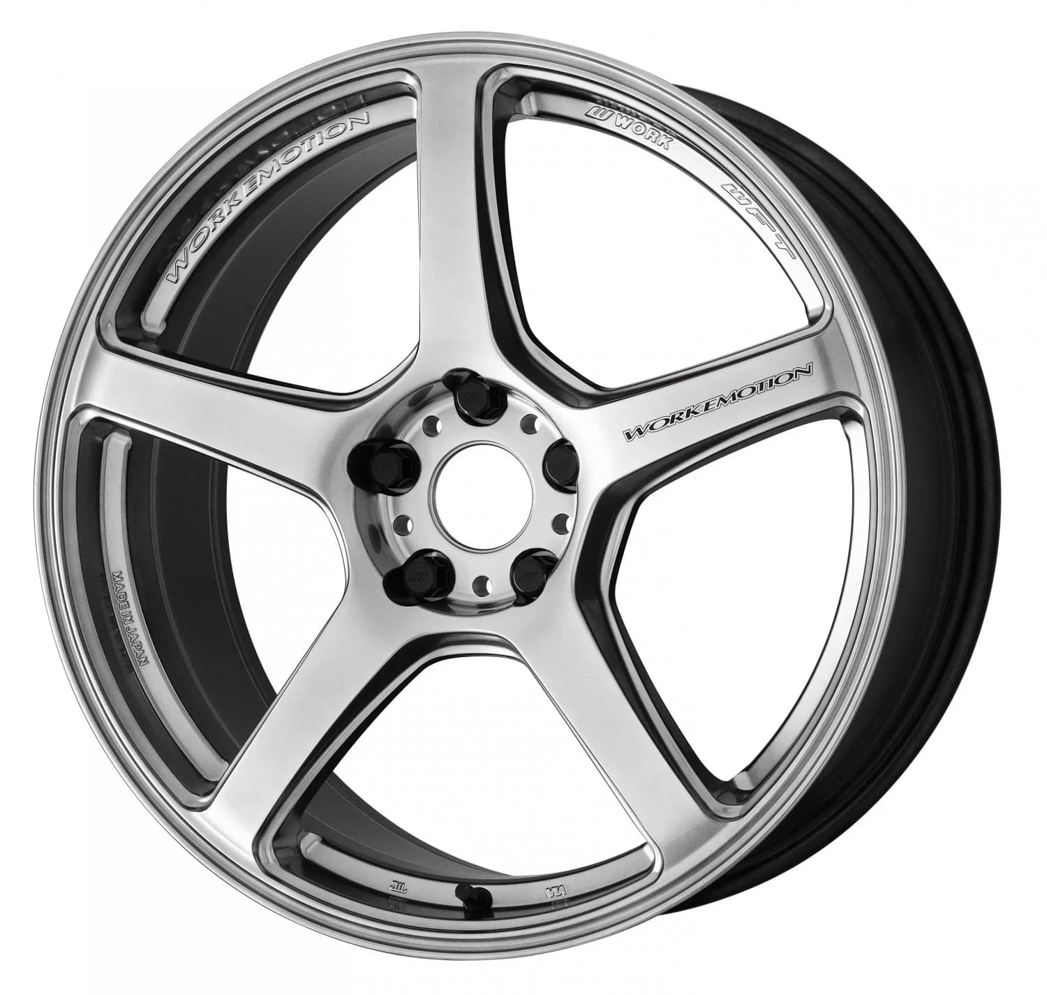 Легкосплавний диск 17" Work Wheels Work Emotion T5R 17x7 BLANK Glow срібний (GSL) - фото My Tuning Lab