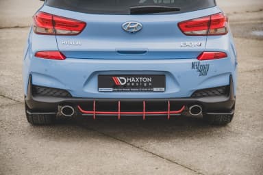 Задній дифузор Street Pro V.2 Maxton Hyundai I30 N Mk3 Hatchback - фото My Tuning Lab