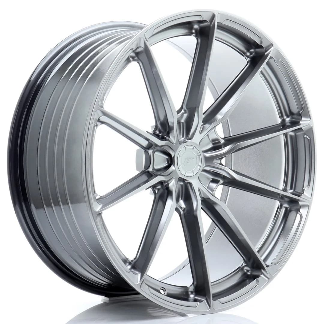 Легкосплавний диск 21" Japan Racing JR37 21x10,5 ET25 5x112 насичений чорний - фото My Tuning Lab