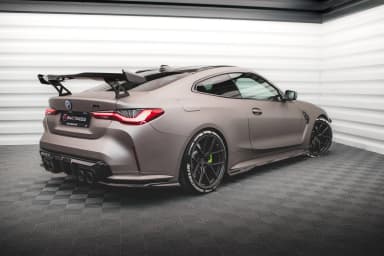 Карбонові бічні сплітери Prepreg Maxton BMW M4 G82 / G82 Facelift - фото My Tuning Lab
