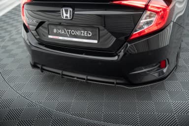 Задній дифузор Street Pro Maxton Honda Civic Mk10 - фото My Tuning Lab