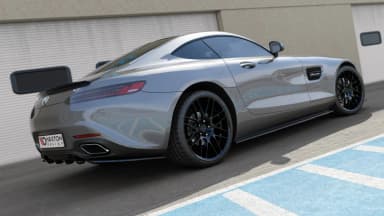 Задня накладка Maxton Mercedes-AMG GT / GT S C190 Facelift - фото My Tuning Lab