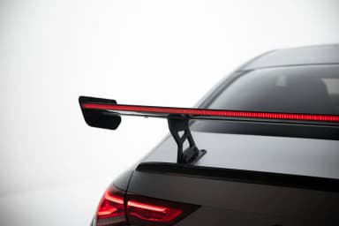 Karbonowy Spoiler Z Wewnętrznymi Wspornikami + LED Maxton Mercedes-Benz CLA Coupe C118 / C118 Facelift - фото My Tuning Lab