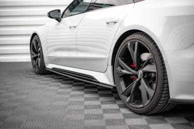 Накладки на пороги V.2 Maxton Audi RS7 C8 / RS6 C8 / C8 Facelift - фото My Tuning Lab