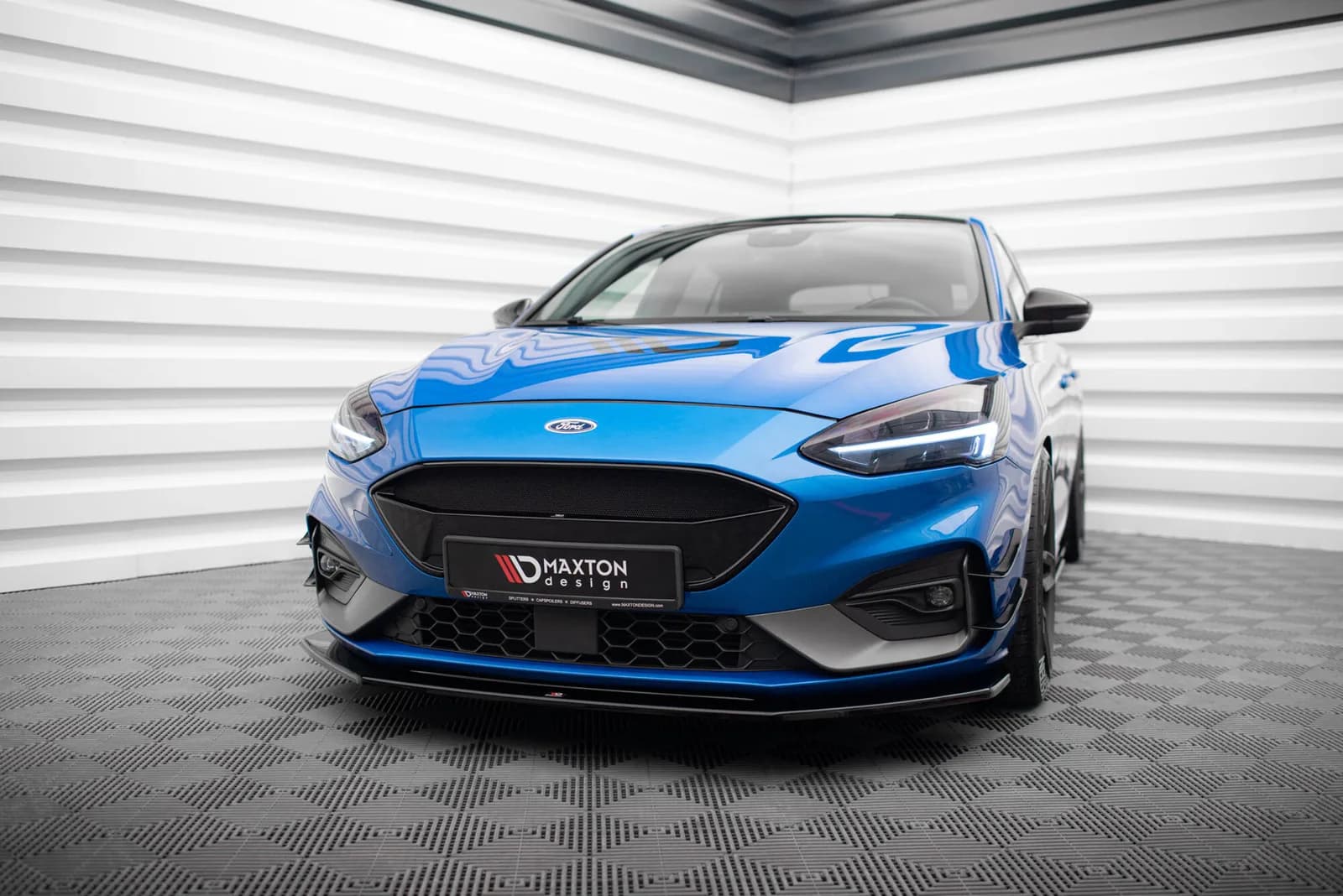 Передній сплітер V.6 Maxton Ford Focus ST / ST-Line Mk4 / Mk4 Facelift - фото My Tuning Lab