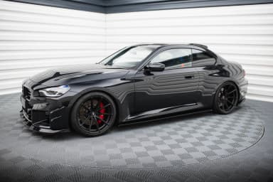 Накладки на пороги V.3 Maxton BMW M2 G87 - фото My Tuning Lab