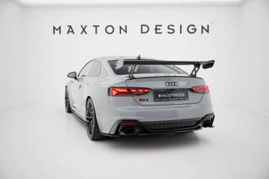 Karbonowy Spoiler Z Zewnętrznymi Wspornikami V.1 Maxton Audi A5 / A5 S-Line / S5 / RS5 Coupe F5 / F5 Facelift - фото My Tuning Lab