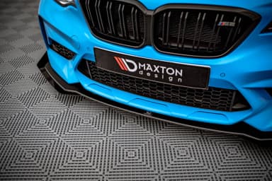 Передній сплітер Street Pro V.1 + Flaps Maxton BMW M2 Competition F87 - фото My Tuning Lab