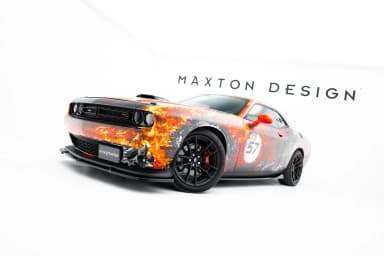 Накладки на пороги Maxton Dodge Challenger RT / GT Mk3 Facelift - фото My Tuning Lab